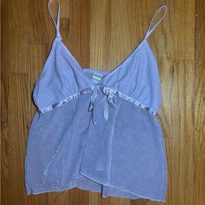 Cute sparkly purple top going out